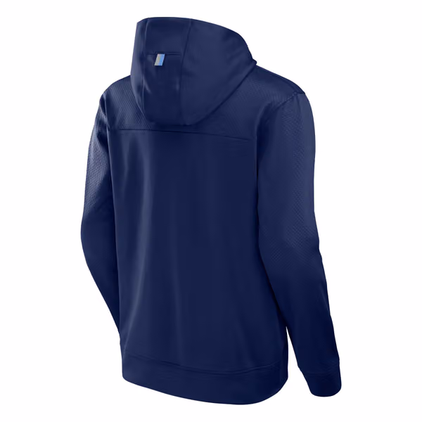 North Carolina Tar Heels Defender NCAA Hoodie Navy view 2