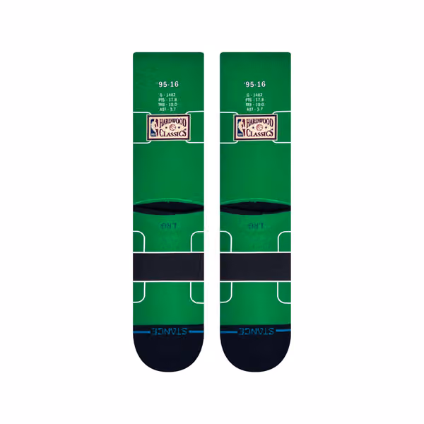 Kevin Garnett Boston Celtics Big Head Stance Crew Socks view 3