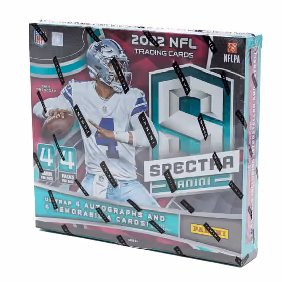2022 Panini Spectra Football NFL Hobby Box view 1