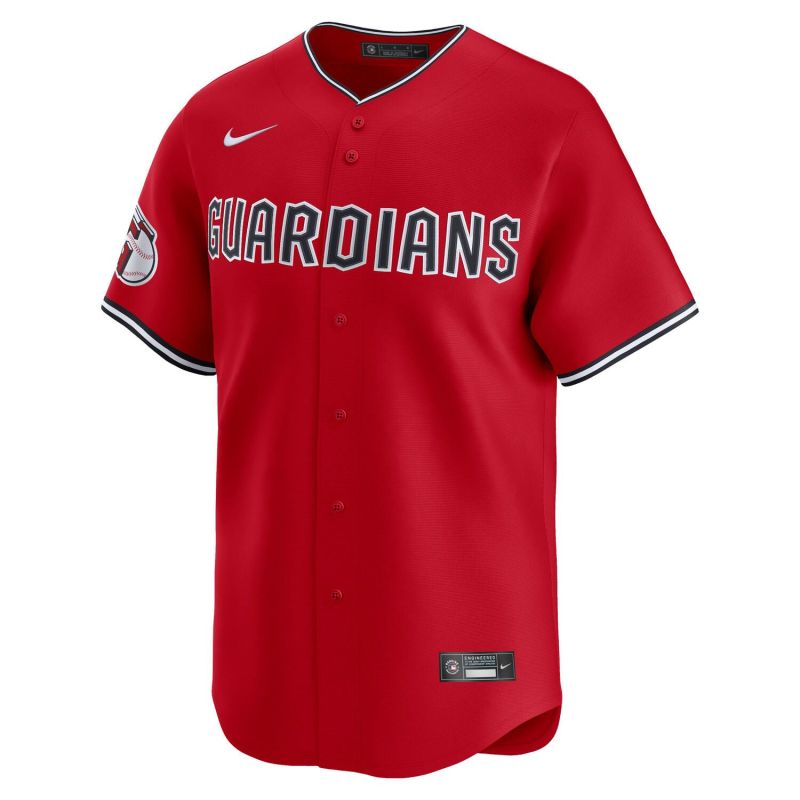 Cleveland Guardians Alternate 2 Nike Limited MLB Jersey Red view 1