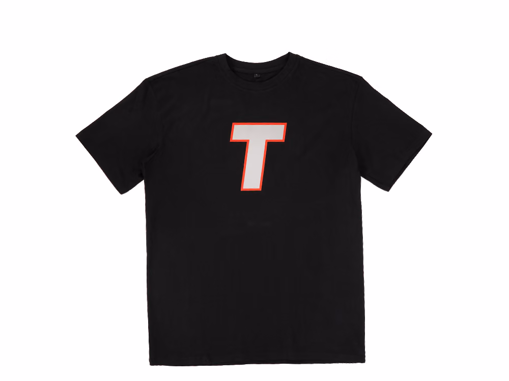Family T-Shirt LIQUID METAL Black Oversize Edition front