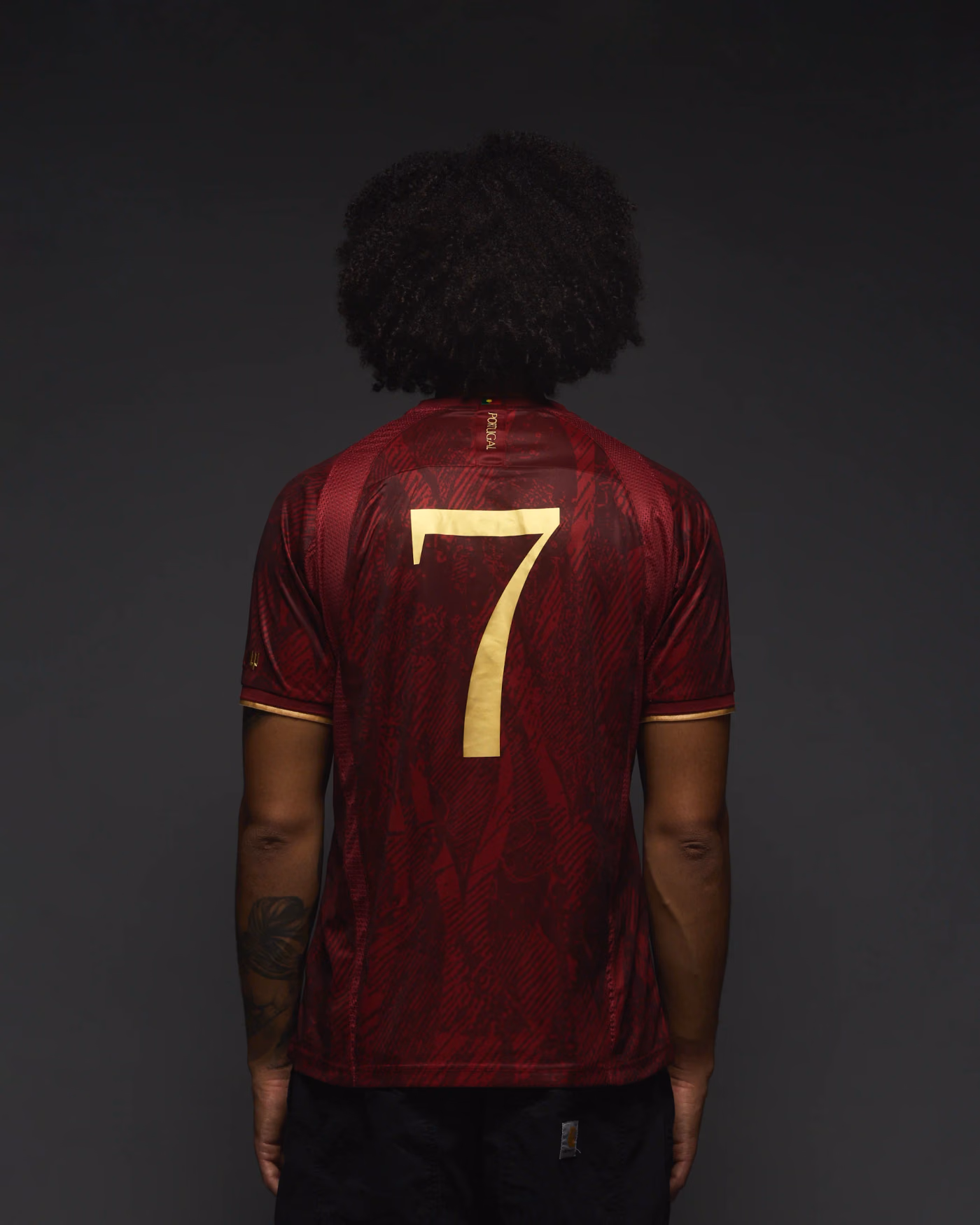 Jersevo Custom Personalized The Siu Jersey (United) back view