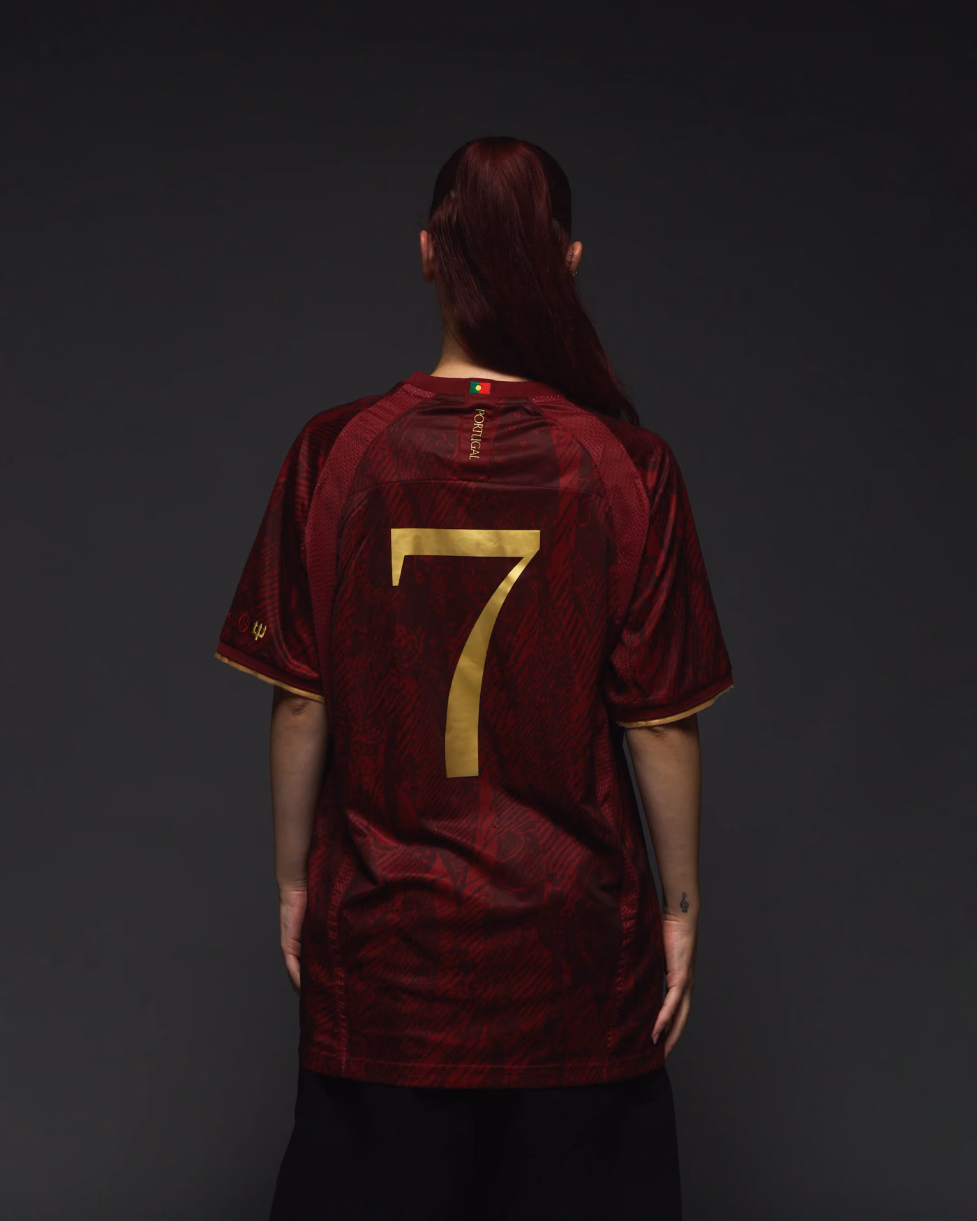 Jersevo Custom Personalized The Siu Jersey (United) back view