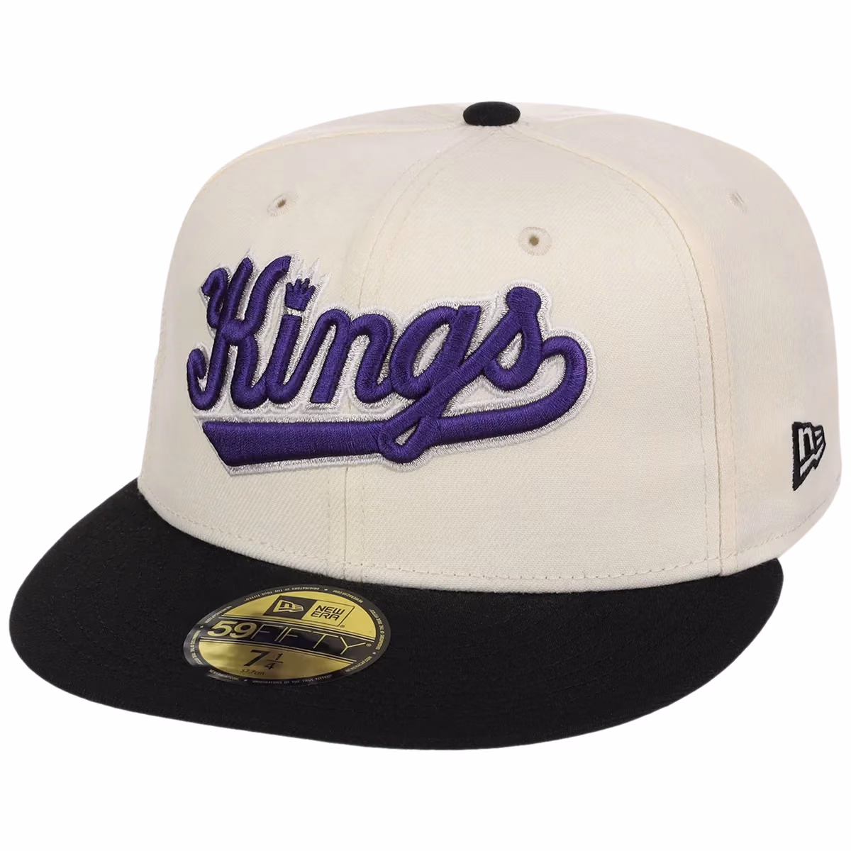Sacramento Kings NBA Chrome OTC New Era 59FIFTY (Chrome/Black) detail view