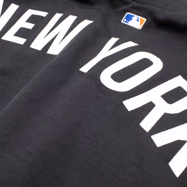 New York Mets 2026 MLB Authentic Dugout Bomber Jacket Black view 5