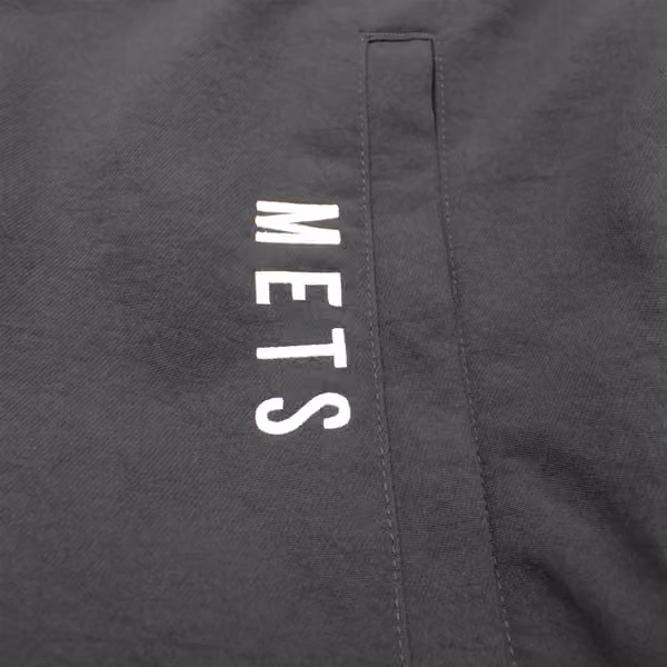 New York Mets 2026 MLB Authentic Dugout Bomber Jacket Black view 6