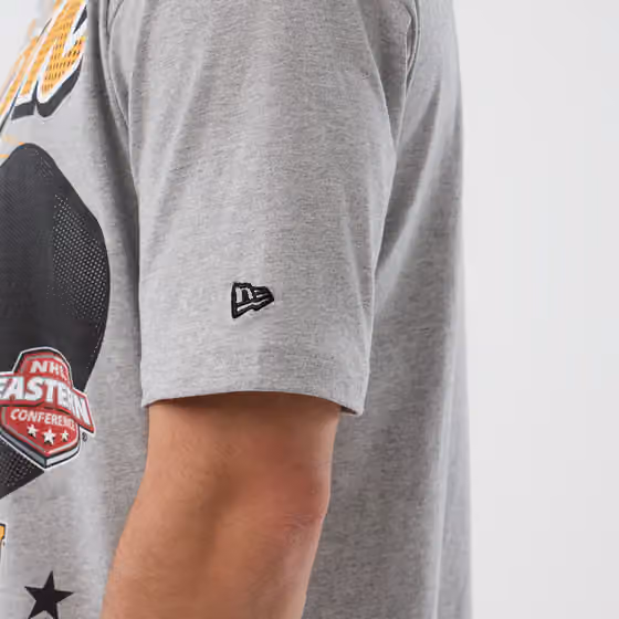 Boston Bruins Sport Classics Oversized NHL T-Shirt Gray view 3