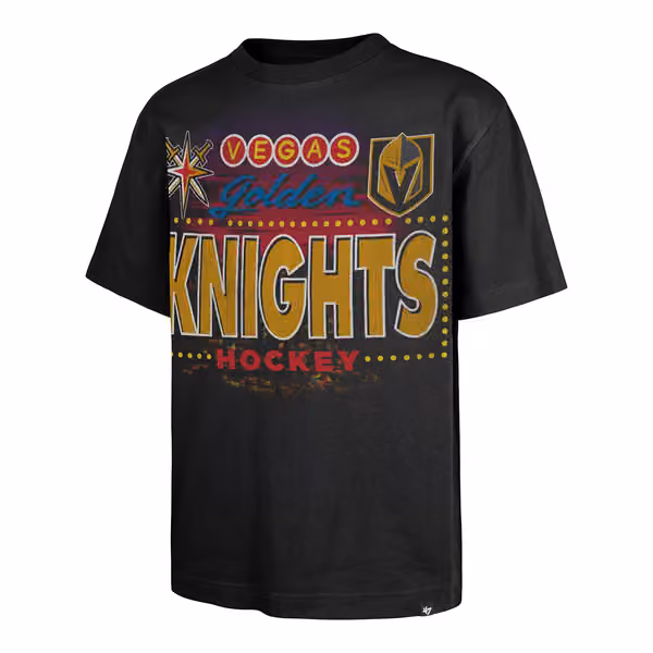 Vegas Golden Knights Flint Sigma '47 Foundation NHL T-Shirt Black view 1