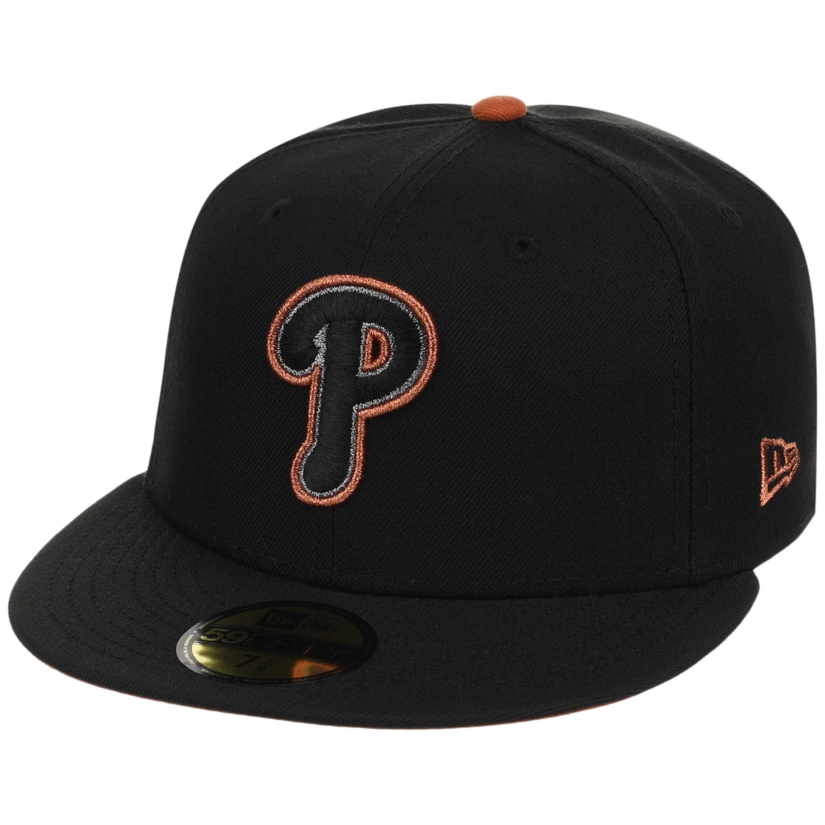 Philadelphia Phillies MLB Copper Pot New Era 59FIFTY detail view