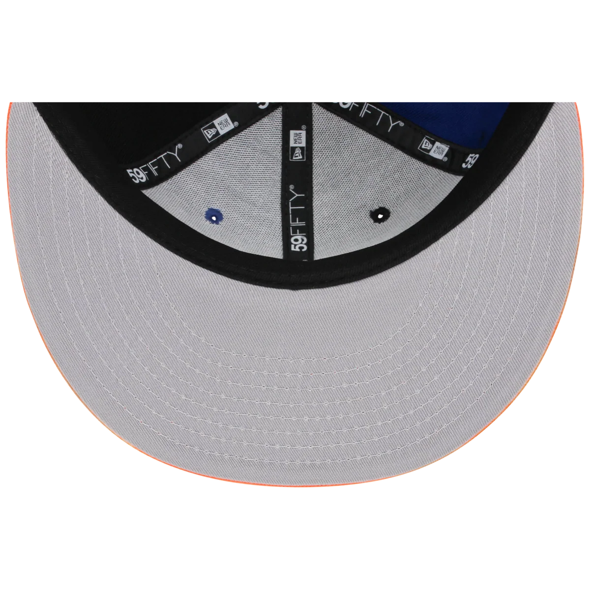 New York Knicks NBA Pinwheel 2.0 New Era 59FIFTY back view