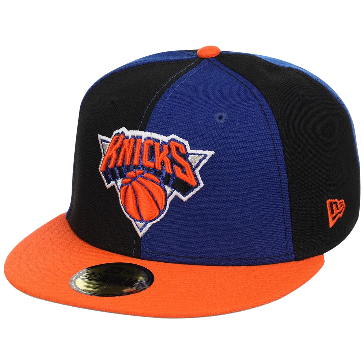 New York Knicks NBA Pinwheel 2.0 New Era 59FIFTY detail view