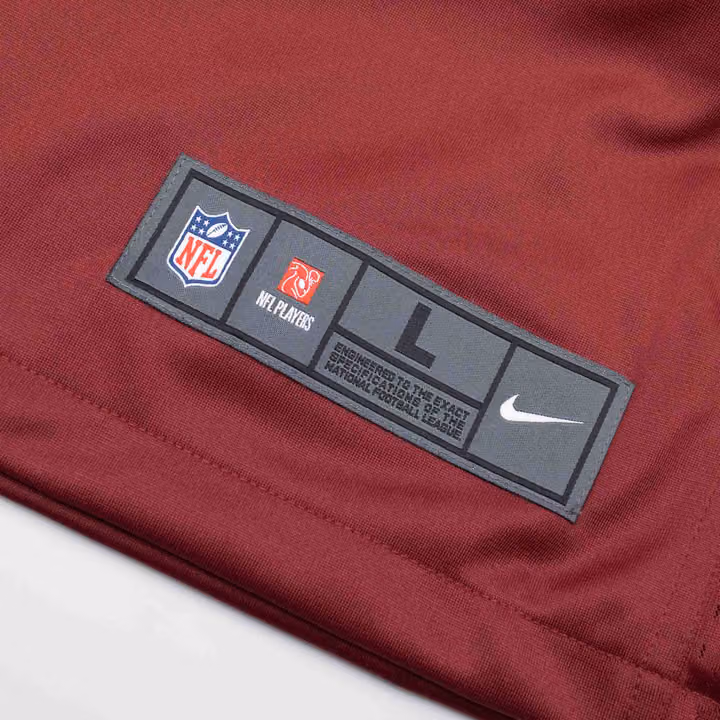 Terry McLaurin #17 Washington Commanders Nike Game NFL Jersey Burgundy view 6