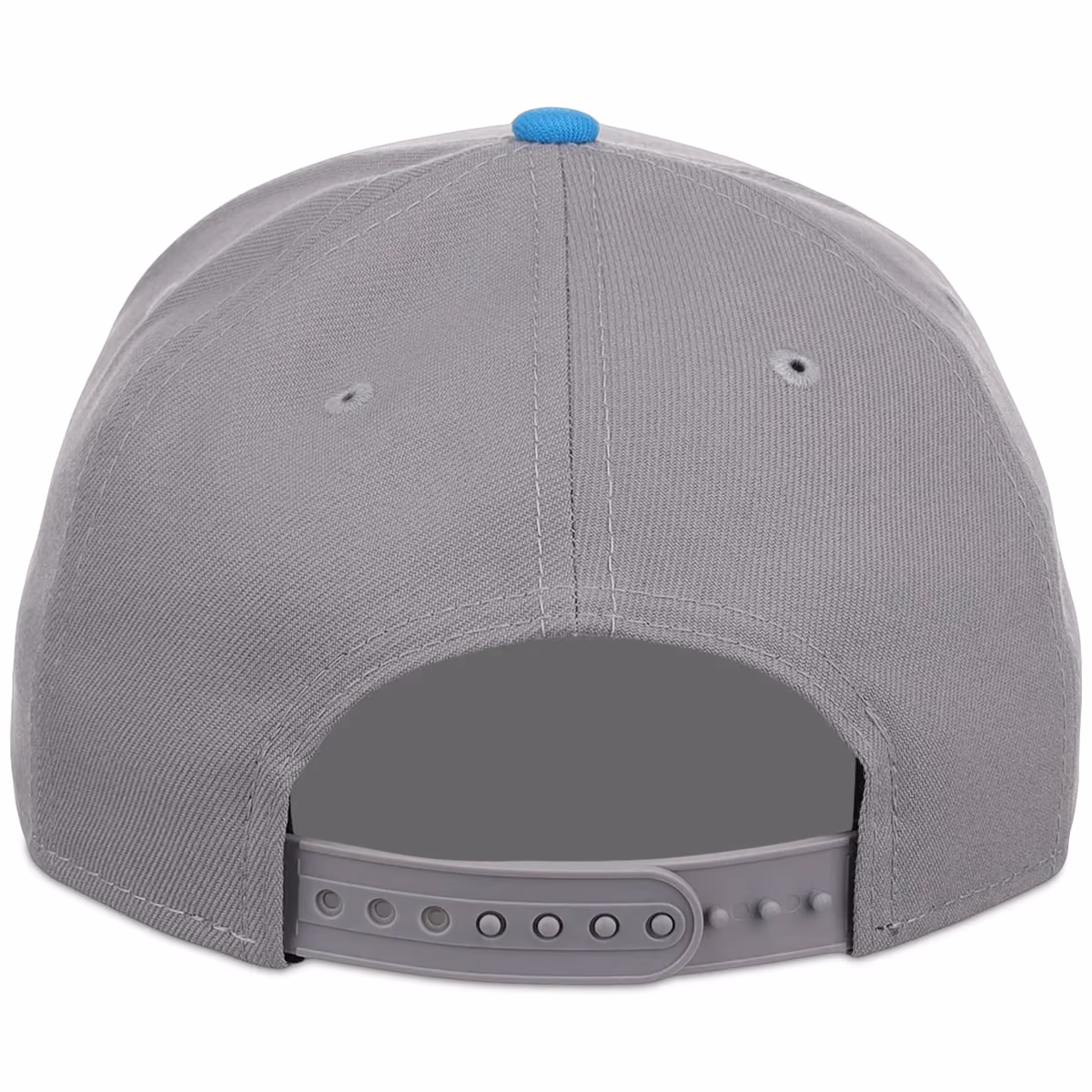 Miami Marlins MLB Gray OTC FASHION CORE New Era 9FORTY A-Frame detail view