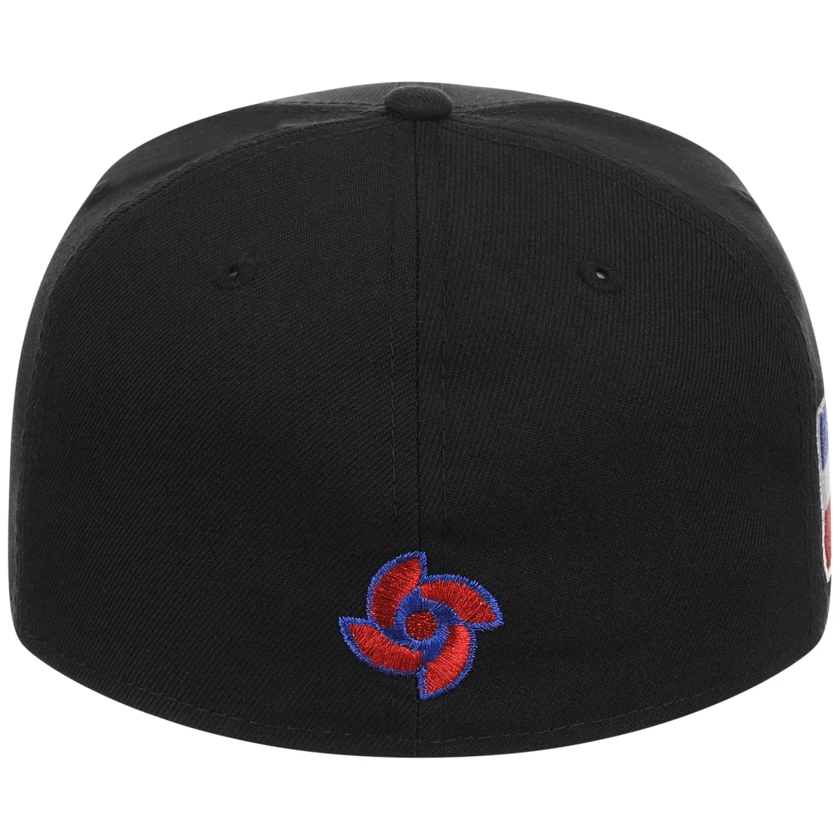 Crown the Country: Dominican Republic New Era 59FIFTY (Black/Black) detail view