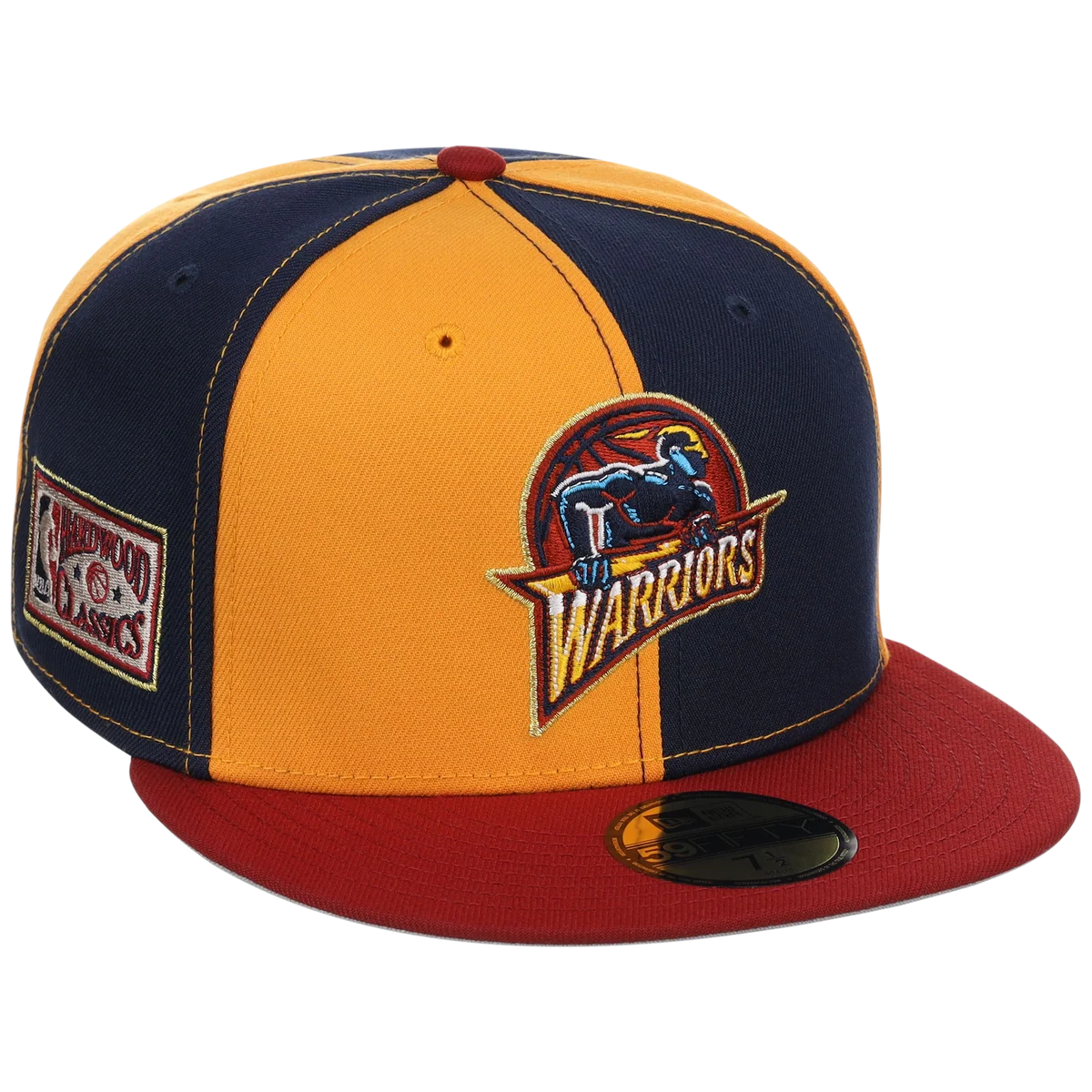 Golden State Warriors NBA Pinwheel 2.0 New Era 59FIFTY front view