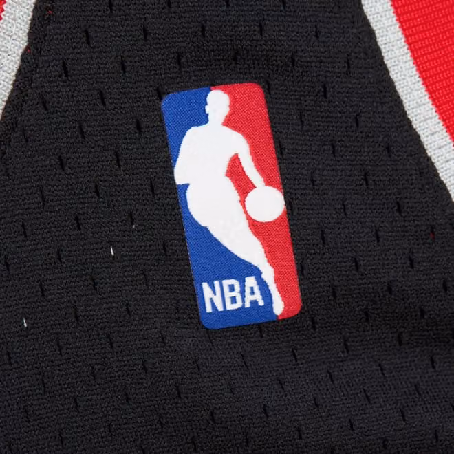 Lamarcus Aldridge #12 Portland Trail Blazers 2006-07 Mitchell & Ness Swingman NBA Jersey Black view 5