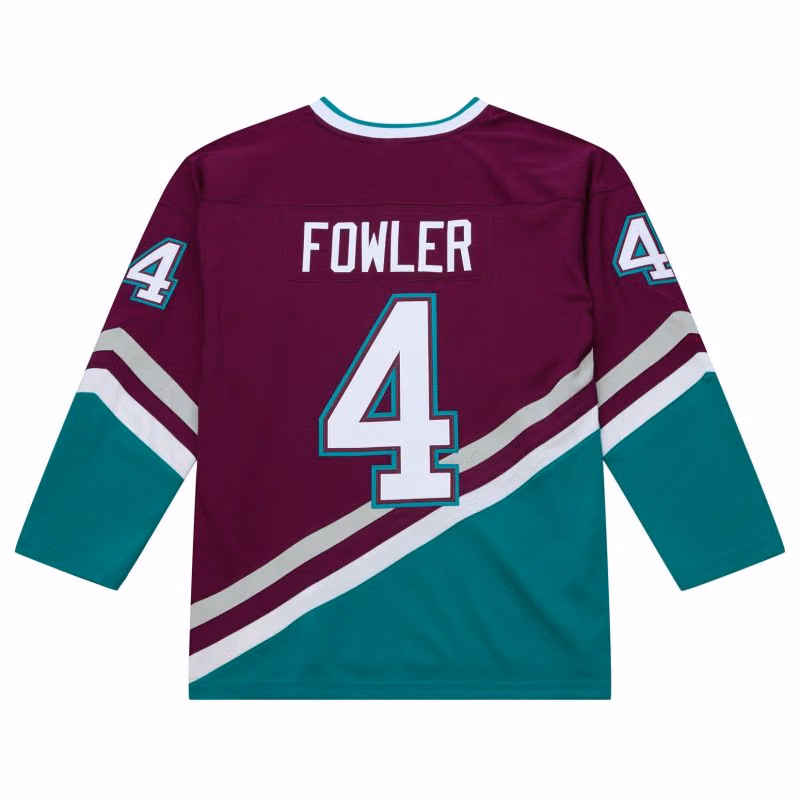 Cam Fowler #4 Anaheim Ducks 2013-14 Premium Power Play NHL Jersey Purple view 2