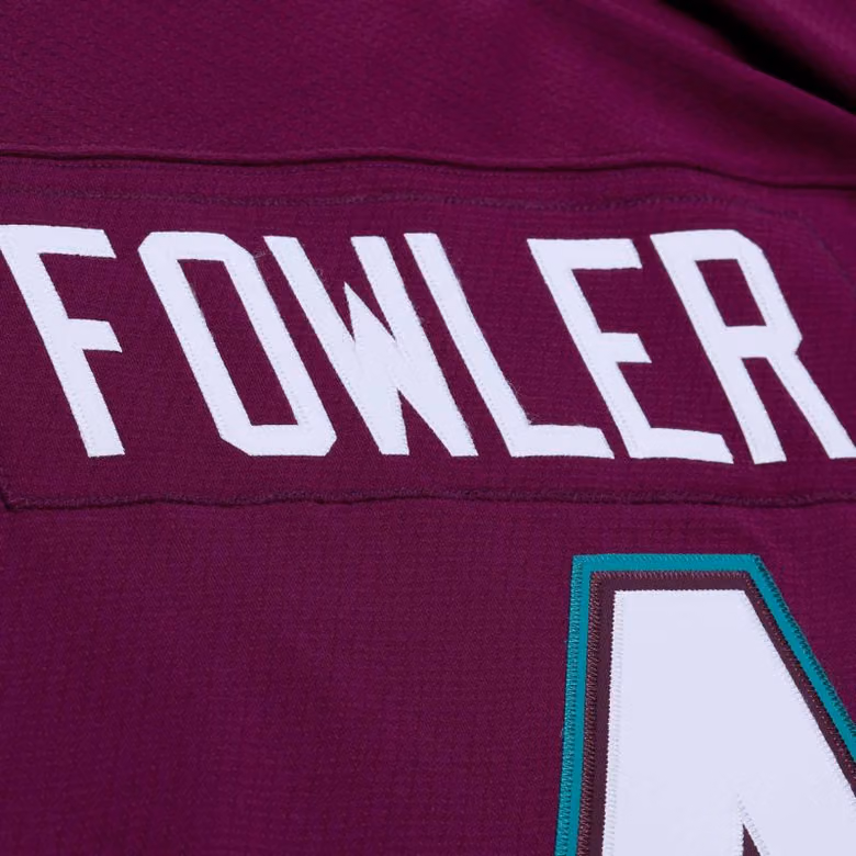 Cam Fowler #4 Anaheim Ducks 2013-14 Premium Power Play NHL Jersey Purple view 7