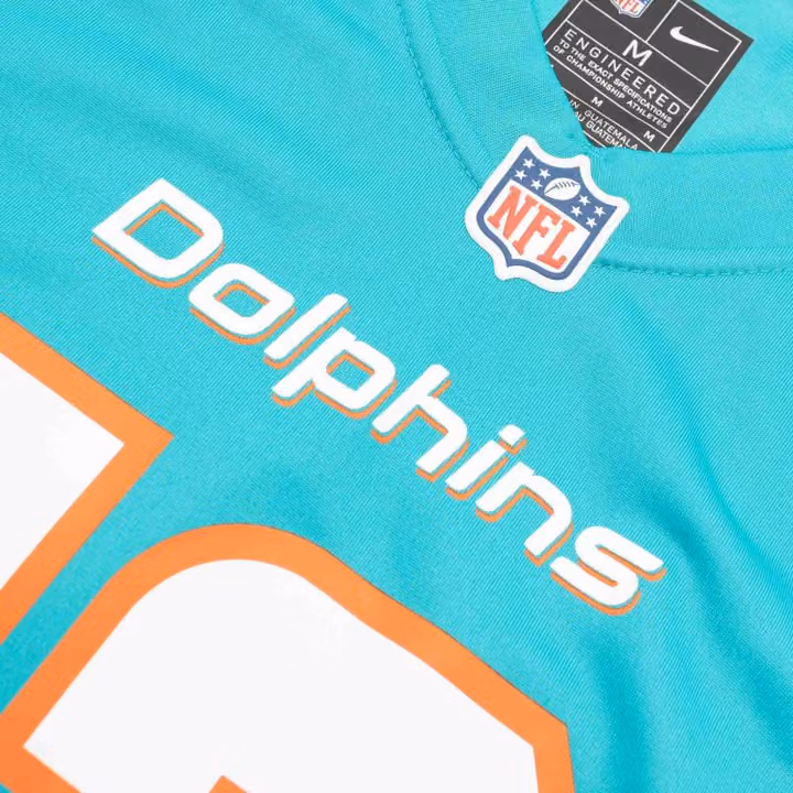 Dan Marino #13 Miami Dolphins Nike Game NFL Jersey Aqua view 5