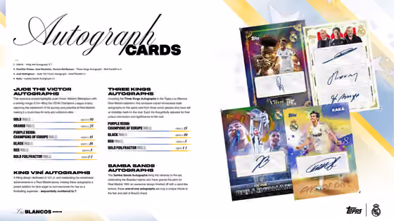 2025/26 Topps Real Madrid Los Blancos Hobby Box view 7
