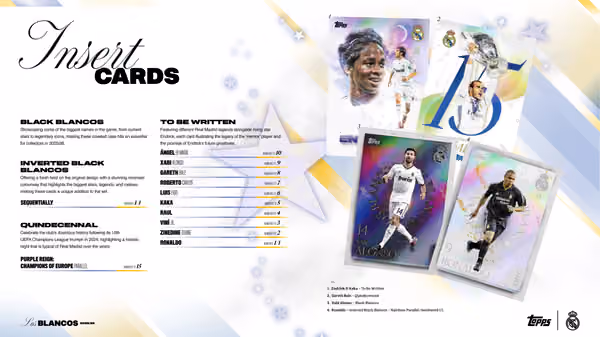 2025/26 Topps Real Madrid Los Blancos Hobby Box view 5