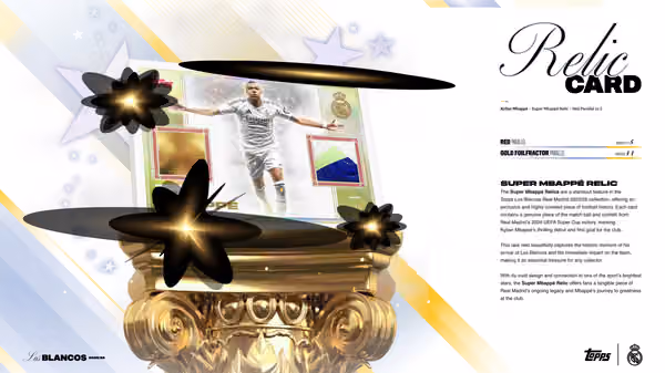 2025/26 Topps Real Madrid Los Blancos Hobby Box view 8