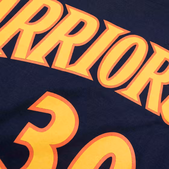 Stephen Curry #30 Golden State Warriors Classic NBA T-Shirt Navy view 4