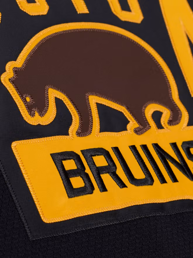 David Pastrnak #88 Boston Bruins 2015-16 Premium Power Play NHL Jersey Black view 4