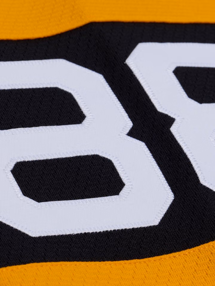 David Pastrnak #88 Boston Bruins 2015-16 Premium Power Play NHL Jersey Black view 7