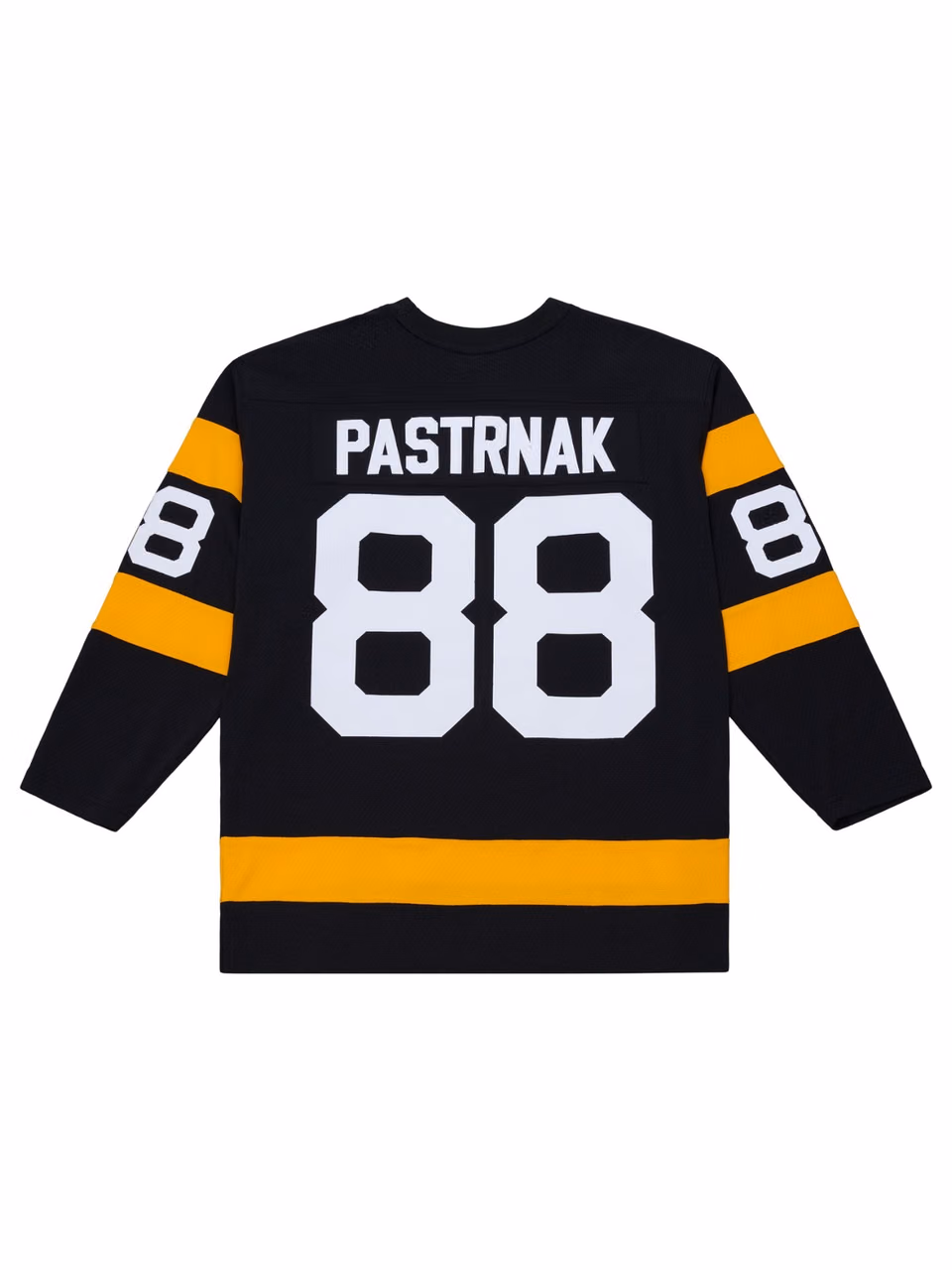David Pastrnak #88 Boston Bruins 2015-16 Premium Power Play NHL Jersey Black view 2