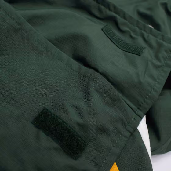 Athletics MLB Quarter Zip Windbreaker Jacket Green view 5