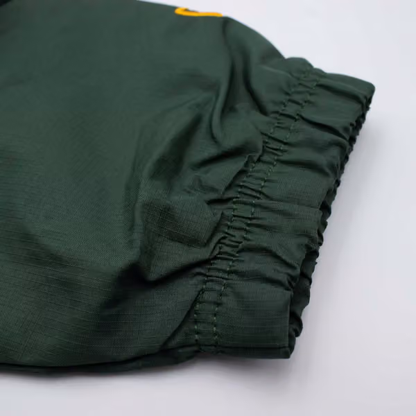Athletics MLB Quarter Zip Windbreaker Jacket Green view 7