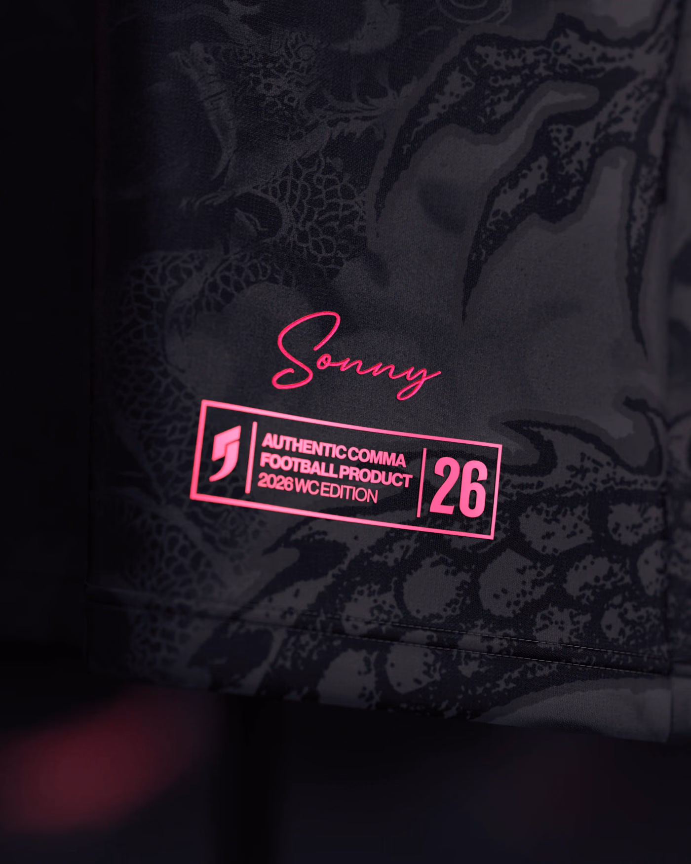 Jersevo Custom Personalized Sonny Heritage Jersey (2026WC Edition) detail view 6