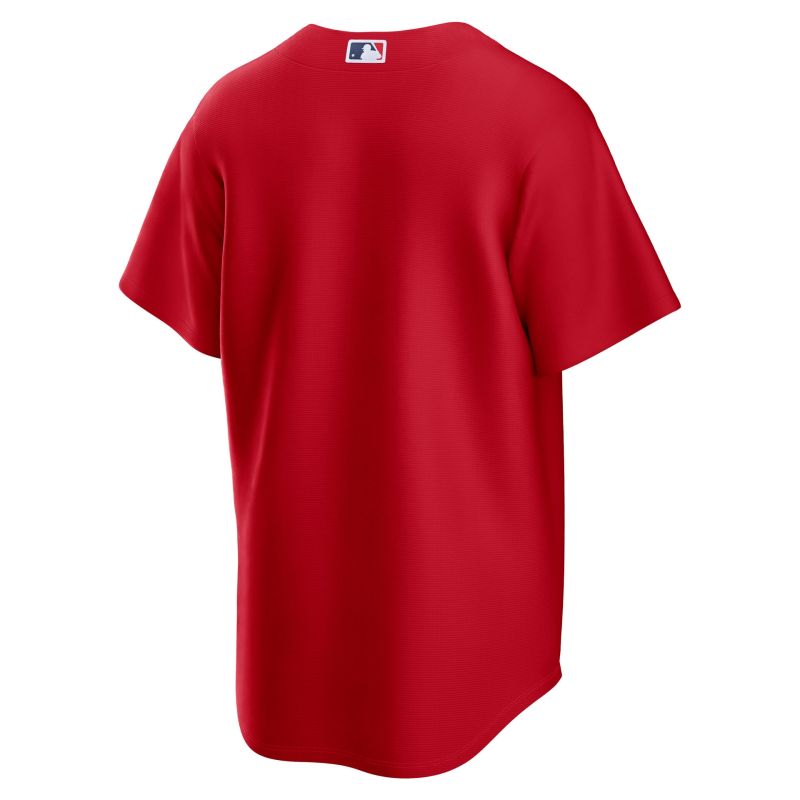 Boston Red Sox Replica MLB Alternate Jersey Red view 2