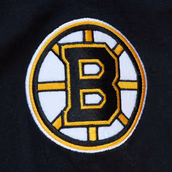 Boston Bruins Legendary Slub Mitchell & Ness NHL Long Sleeve Hoodie view 4