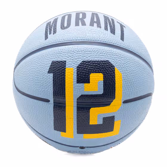Ja Morant #12 Memphis Grizzlies Wilson NBA Mini Basketball (Size 3) view 1