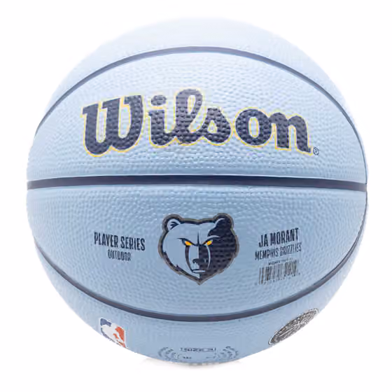 Ja Morant #12 Memphis Grizzlies Wilson NBA Mini Basketball (Size 3) view 3