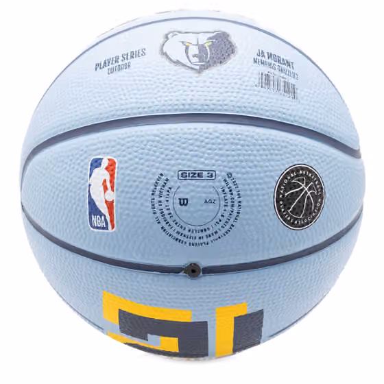 Ja Morant #12 Memphis Grizzlies Wilson NBA Mini Basketball (Size 3) view 4