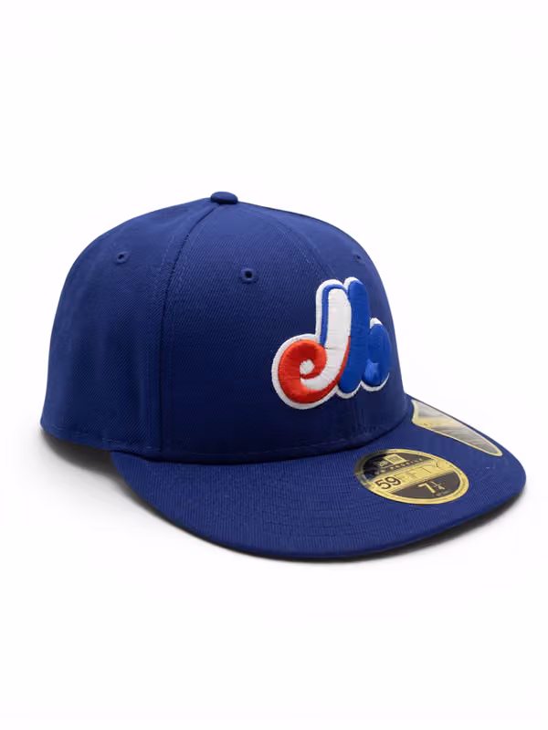 Montreal Expos Cooperstown Low Profile 59FIFTY MLB Cap Blue product photo