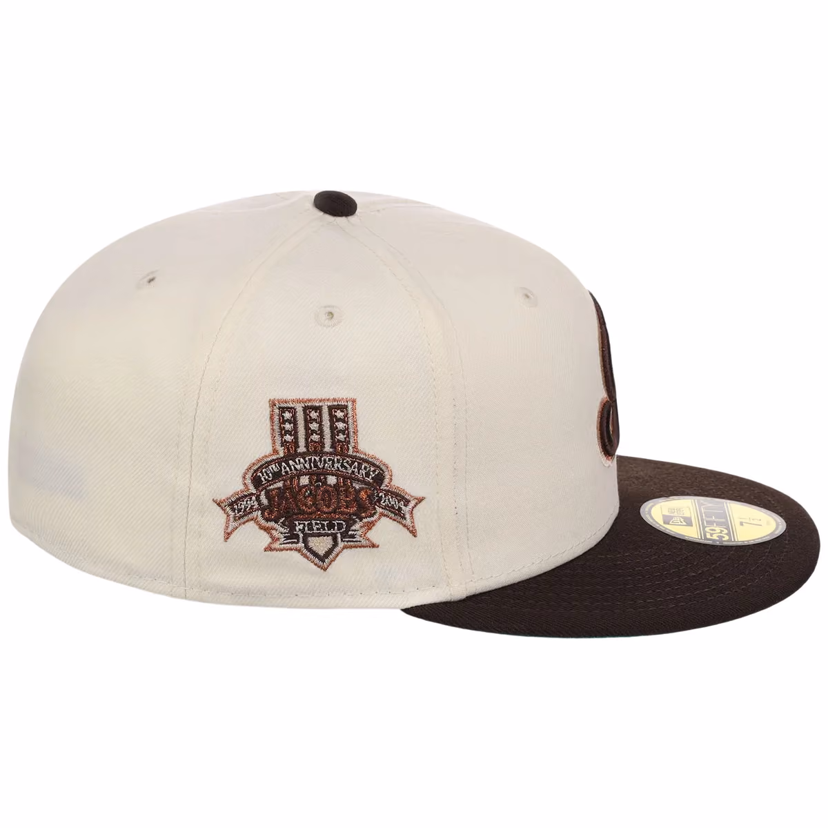 Cleveland Indians MLB Walnut Reserve New Era 59FIFTY detail view