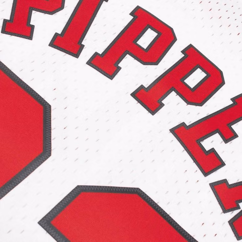 Scottie Pippen #33 Chicago Bulls 1997-98 Swingman NBA Jersey White view 4