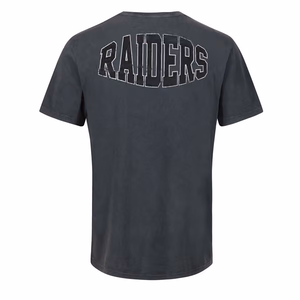 Las Vegas Raiders Recovered College Washed NFL T-Shirt view 2