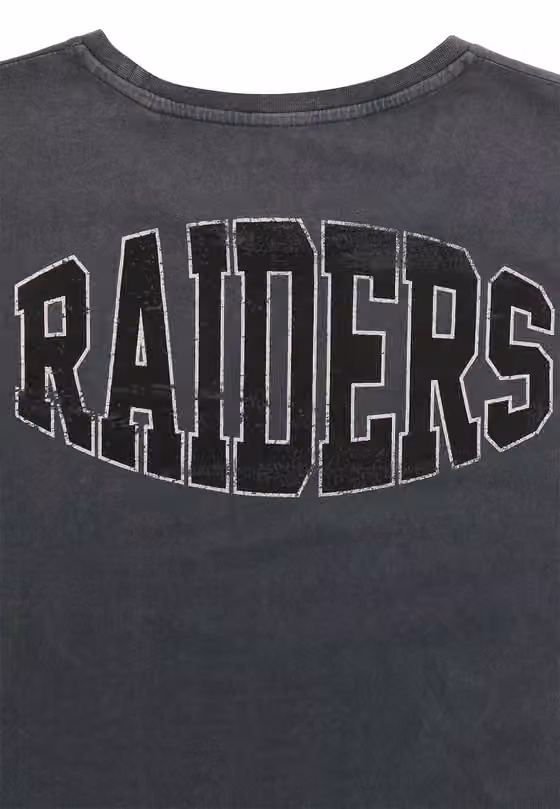 Las Vegas Raiders Recovered College Washed NFL T-Shirt view 3