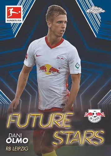 2020/21 Topps Chrome Sapphire Bundesliga Soccer Hobby Box view 5