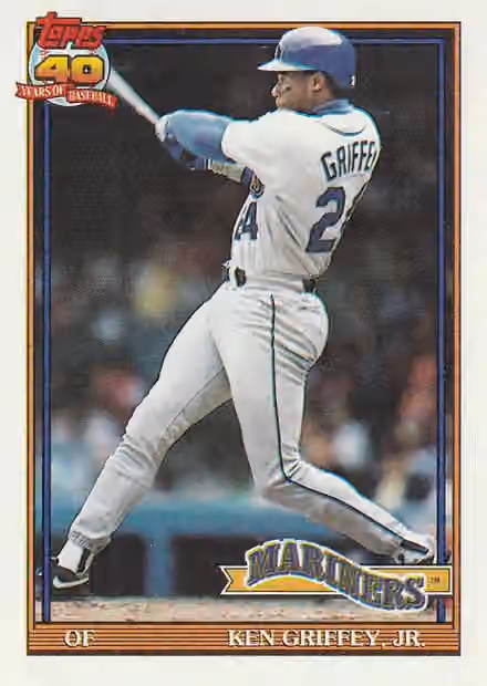 1991 Topps Baseball Hobby Vintage MLB Pack view 5