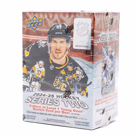 2024/25 Upper Deck Series 2 Hockey NHL Blaster Box view 1