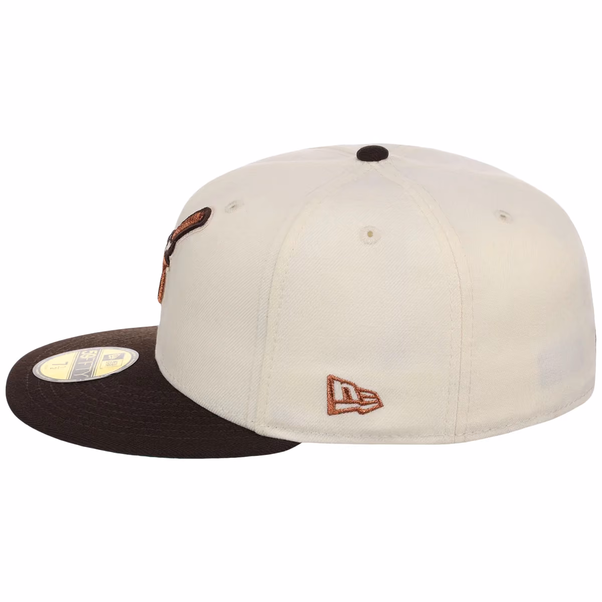 San Diego Padres MLB Walnut Reserve New Era 59FIFTY detail view