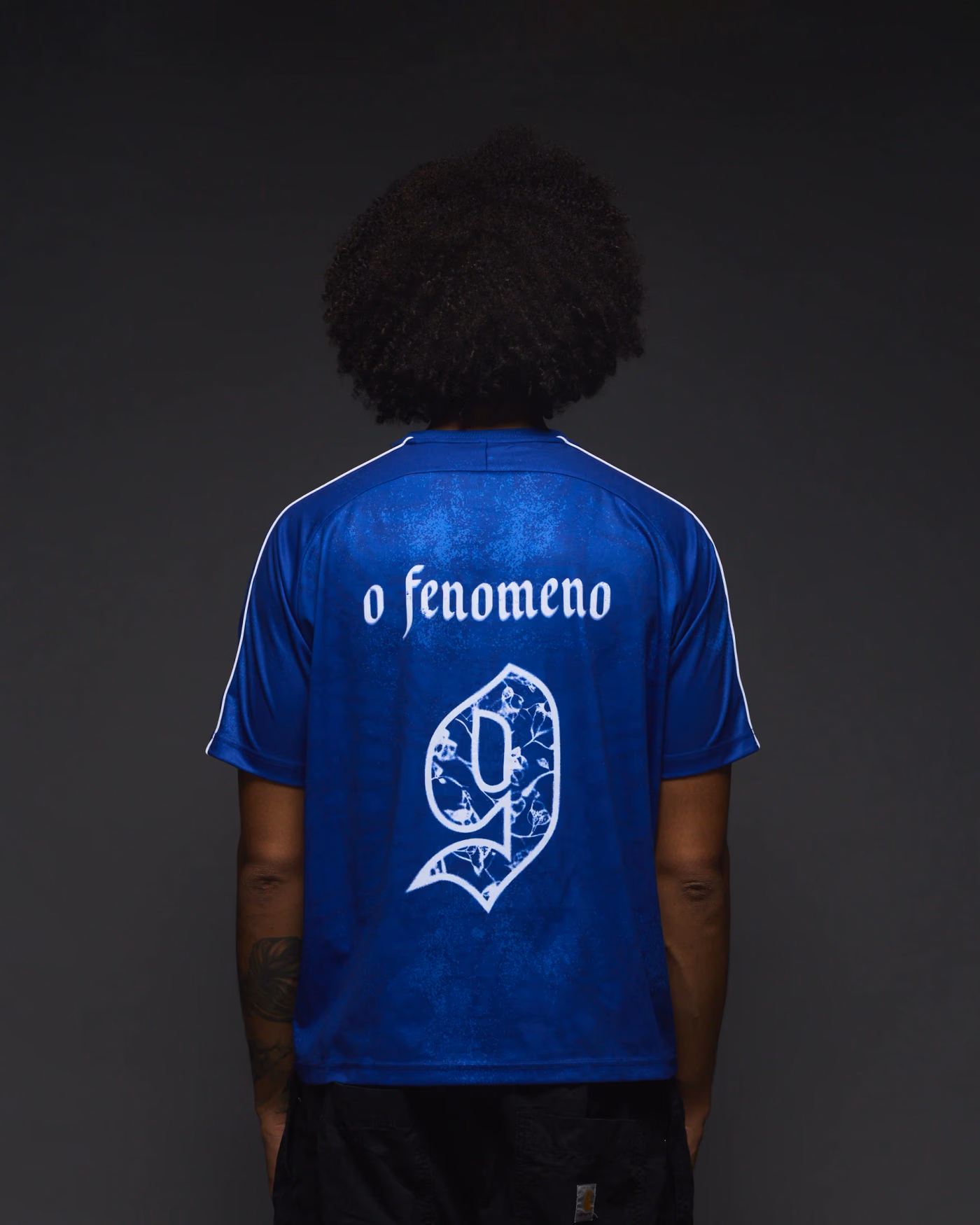 Jersevo Custom Personalized O Fenomeno Retro Jersey back view