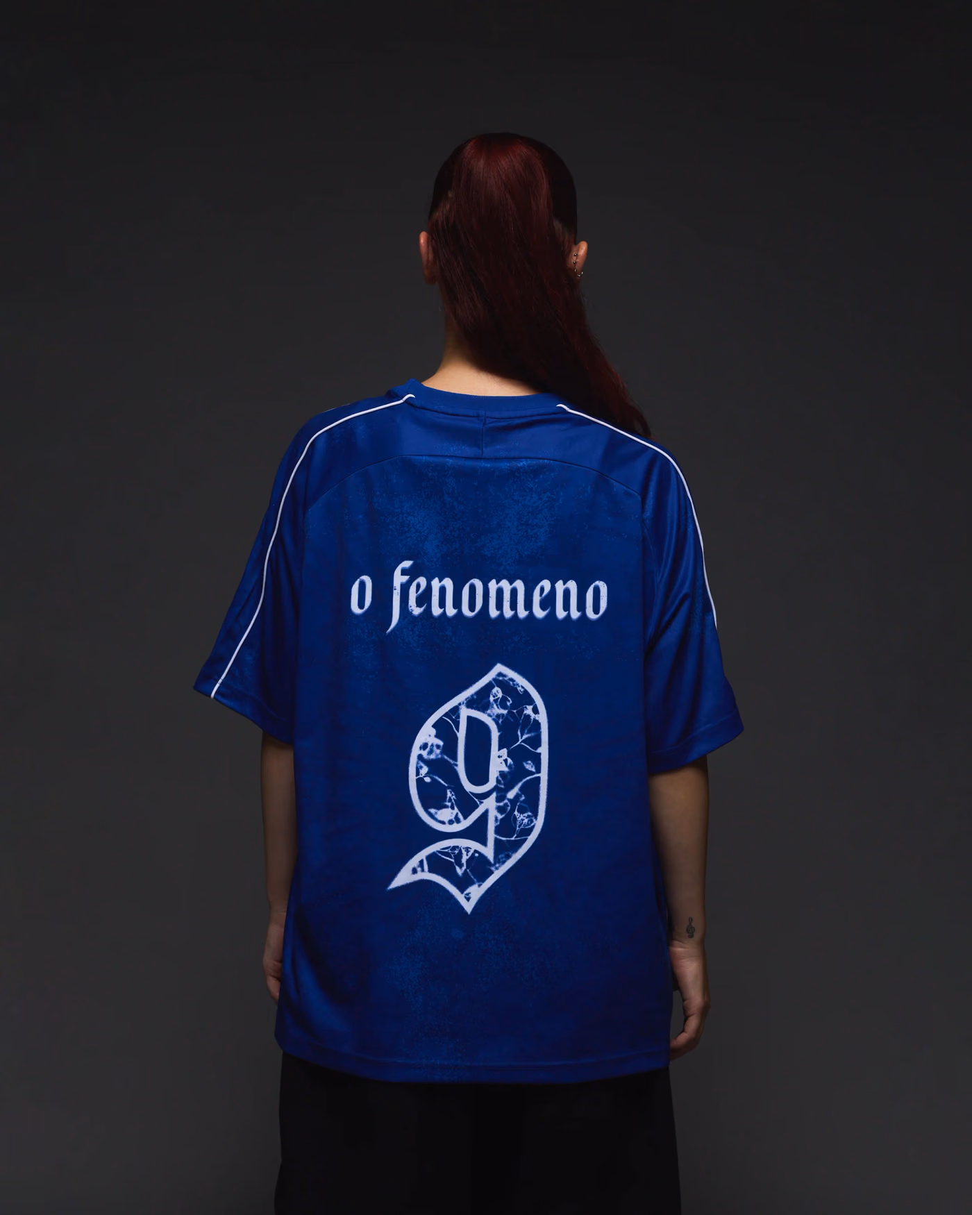 Jersevo Custom Personalized O Fenomeno Retro Jersey back view