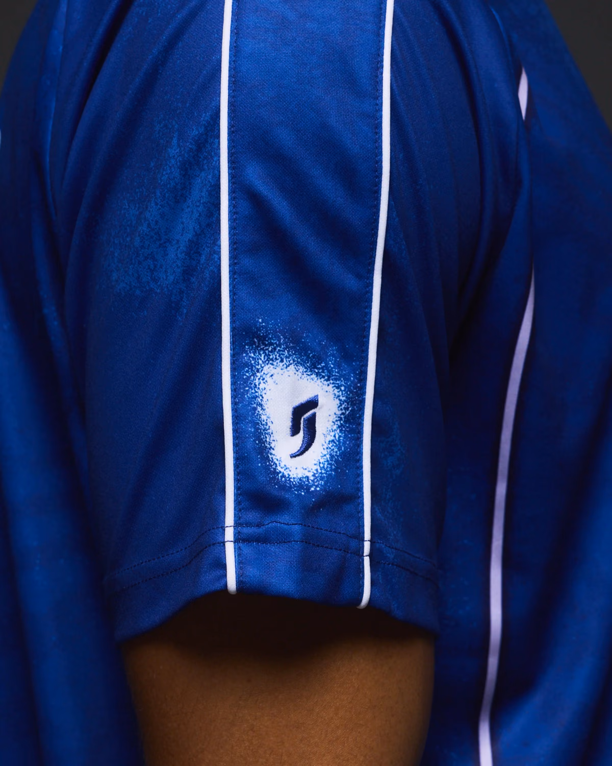 Jersevo Custom Personalized O Fenomeno Retro Jersey right sleeve detail